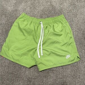 Nike Lime Green Athletic Shorts